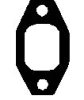 ELRING 014.614 Gasket, exhaust manifold